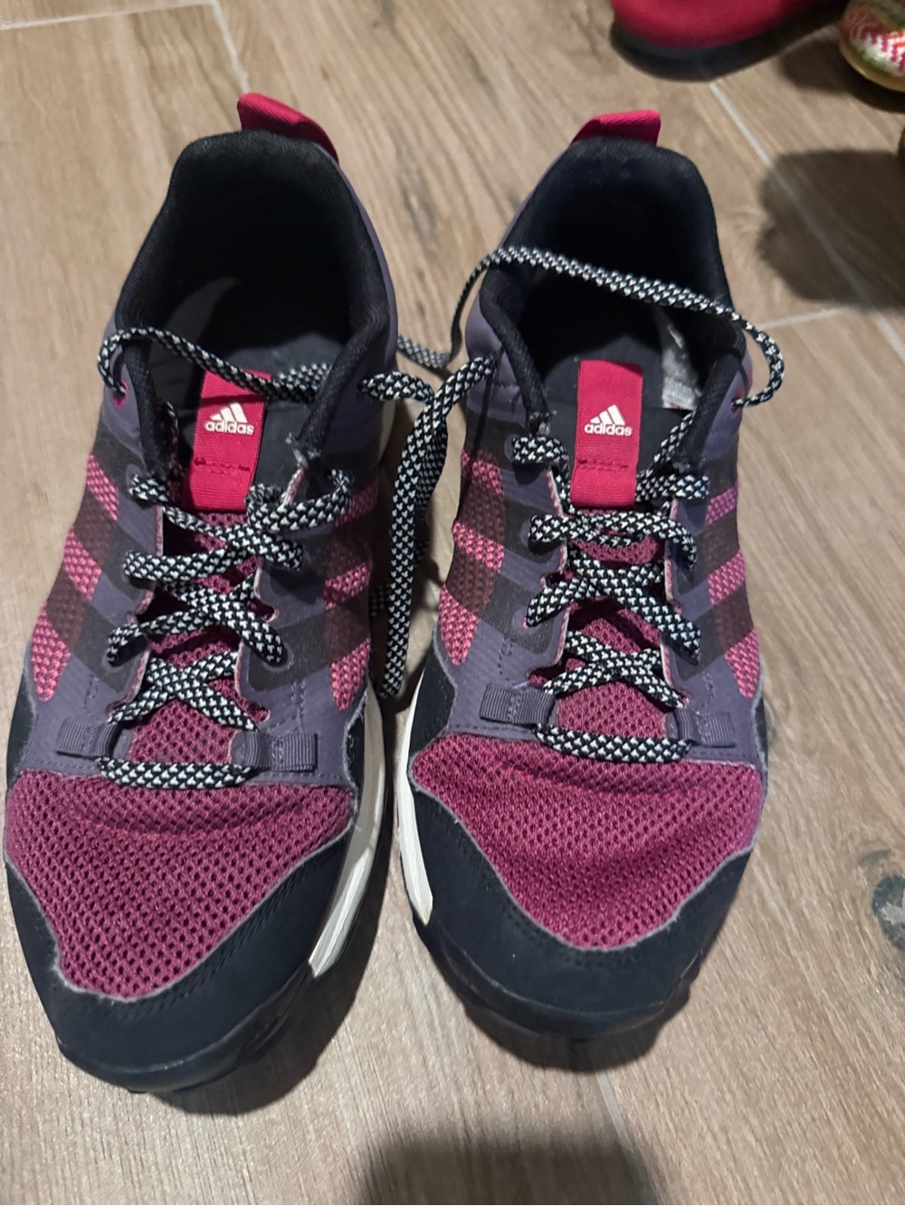 adidas Women’s Athletic Shoes in Burgundy and Purple